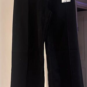 NWT Zara Black Wide Leg Jeans